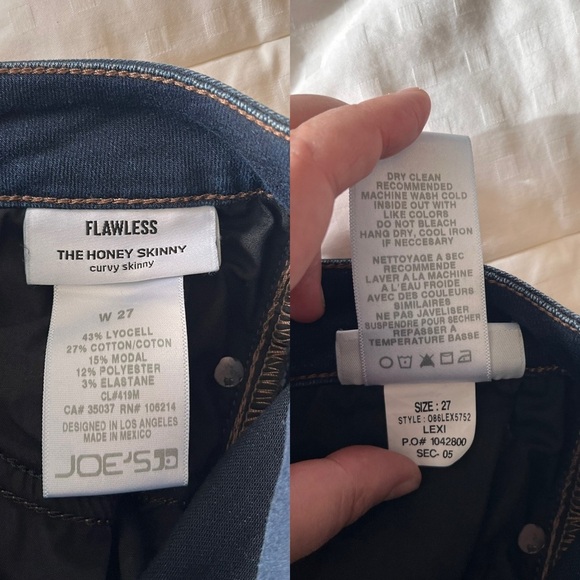 Joe’s Lexi Flawless The Honey Curvy Skinny Jeans 27 - Picture 5 of 14